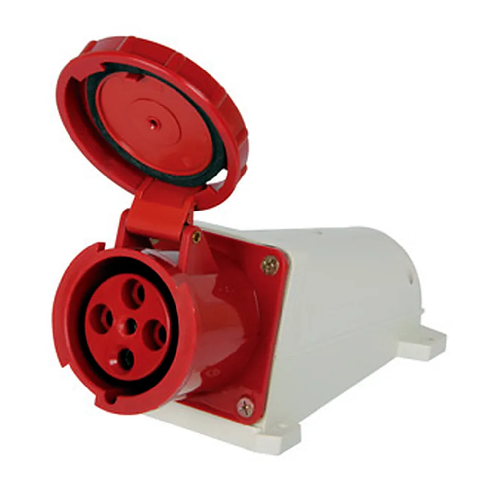 Силова розетка стаціонарна E.NEXT PRO e.socket.pro.4.63 4P 380В 63A p012006