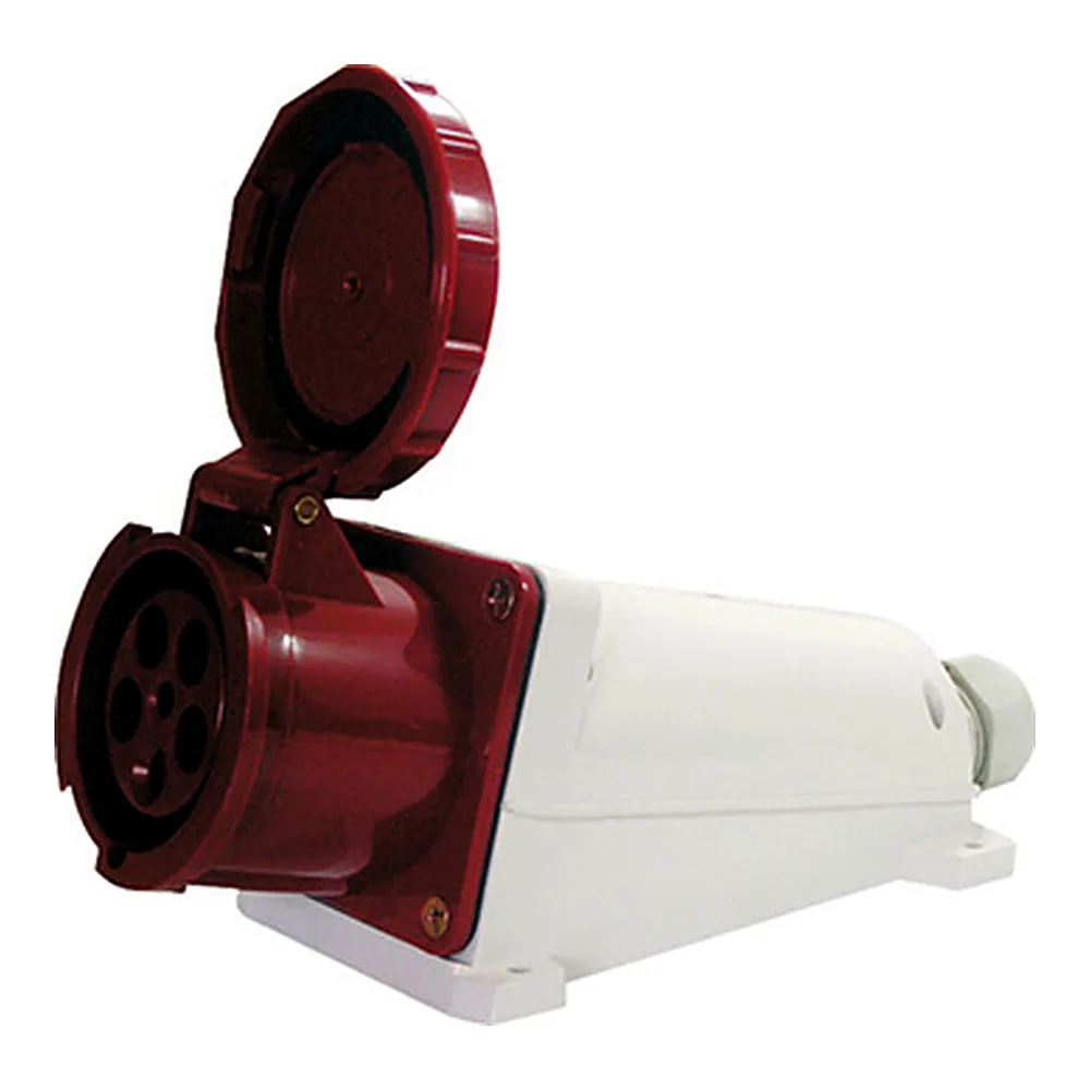 Силова розетка стаціонарна E.NEXT PRO e.socket.pro.5.63 5P 380В 63A p012009