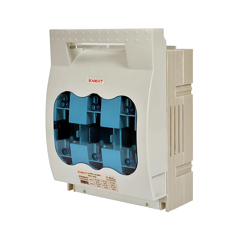 Вимикач-роз'єднувач під запобіжник e.fuse.VR.250 1 3P 250 А E.NEXT i0760040