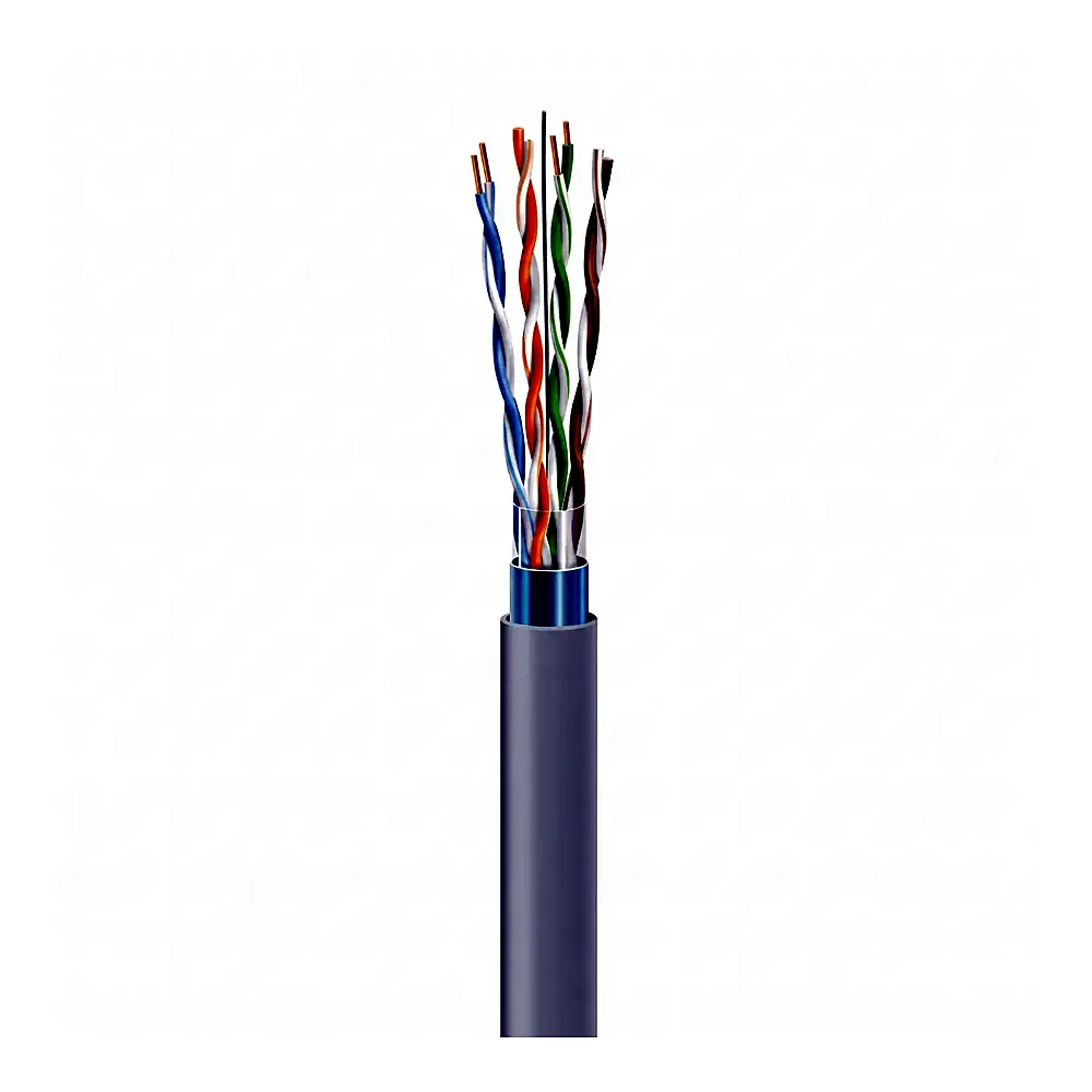 Кабель Category 6 F/UTP 4х2х23 PVC AWG (СІРИЙ) для внутр. робіт 305 м, ЗЗКМ