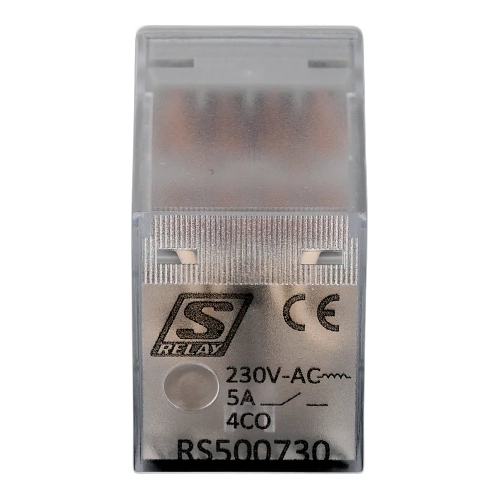 Реле проміжне Schrack RS5 4CO 5A 230V AC RS500730--