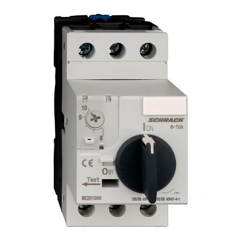 Автомат захисту двигуна Schrack 3P 6-10A BE201000--