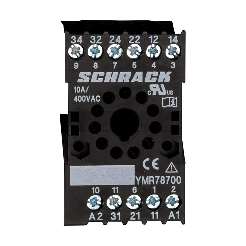 Цоколь Schrack YMR78700 для MT3 11P 10A YMR78700--