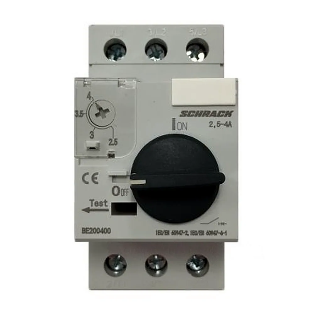 Автомат захисту двигуна Schrack 3P 9-14A BE201400--