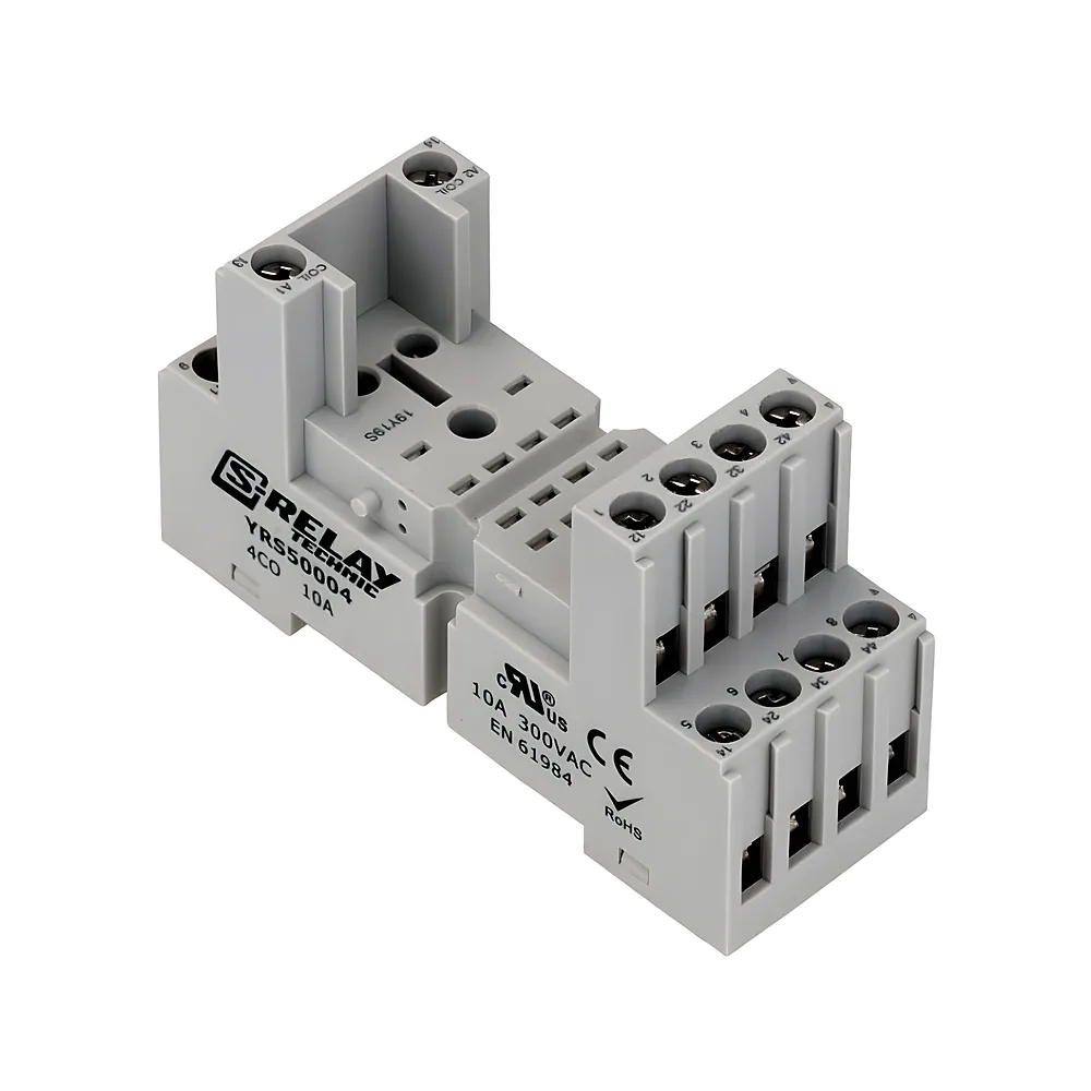 Цоколь для RS PT 4P 10 А Schrack YRS50004