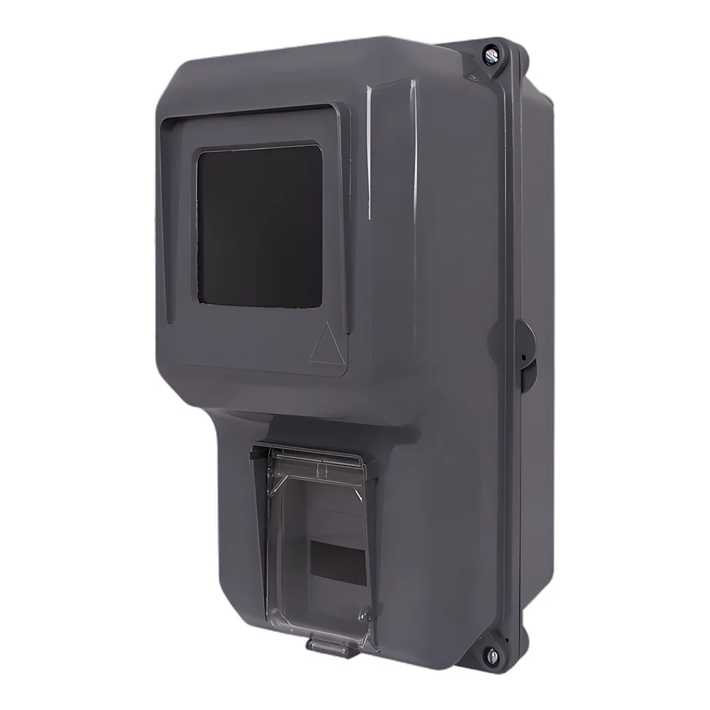 Щит обліку e.mbox.stand.plastic.n.f1 пластикова однофазний лічильник навісна E.NEXT s0110001