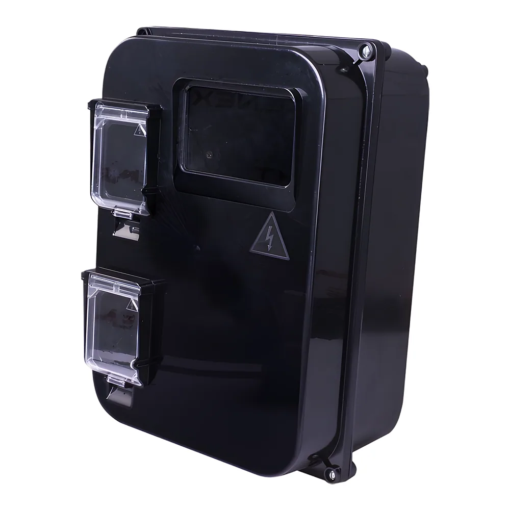 Щит обліку пластиковий e.mbox.stand.plastic.n.f3 під трифазний лічильник навісний E.NEXT s0110003