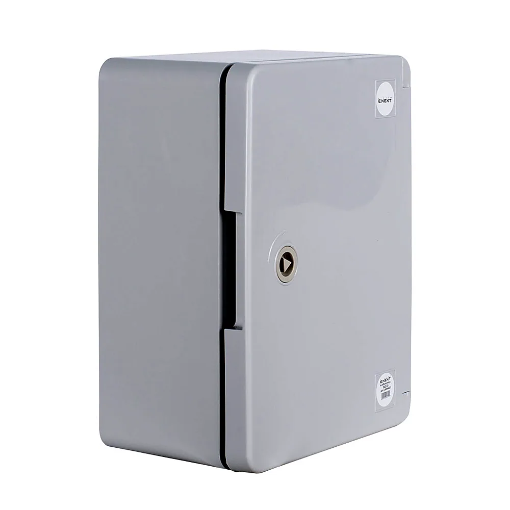 Корпус E.NEXT e.plbox.pro.p.28.21.13 280х210х130 мм IP65 непрозорі дверцята p084101
