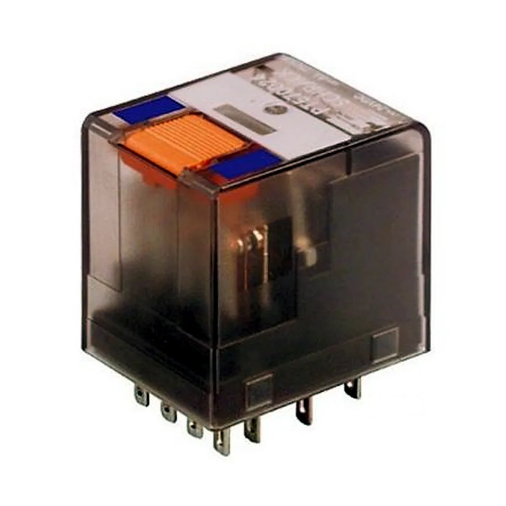 Реле миниатюрное 4п.к. 6А диод 230В AC,  Schrack