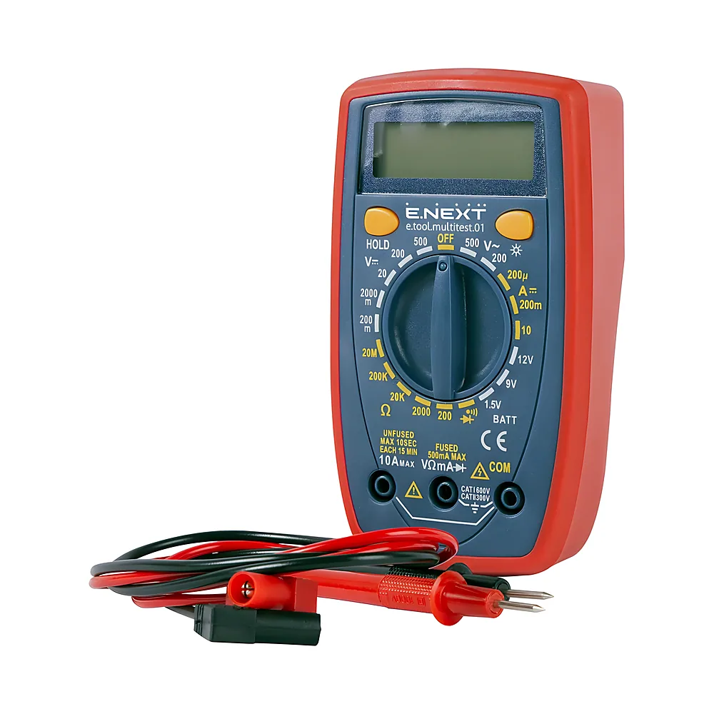Мультиметр e.tool.multitest.01 цифровий E.NEXT p0470020