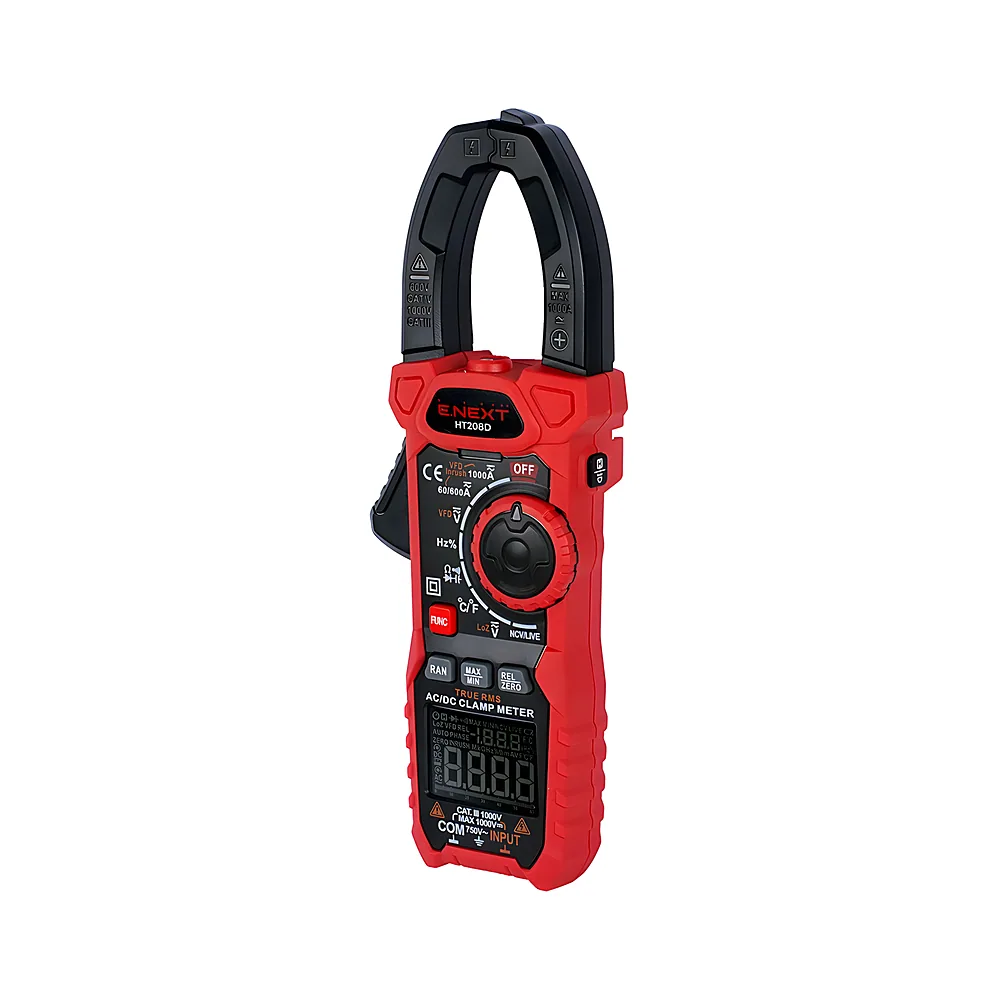 Мультиметр-кліщі e.tool.multitest.pro.HT208D цифровий E.NEXT p074006