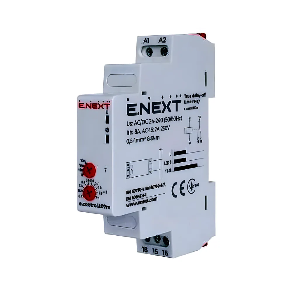 Реле часу e.control.t07 м затримка вимкнення E.NEXT p0690024