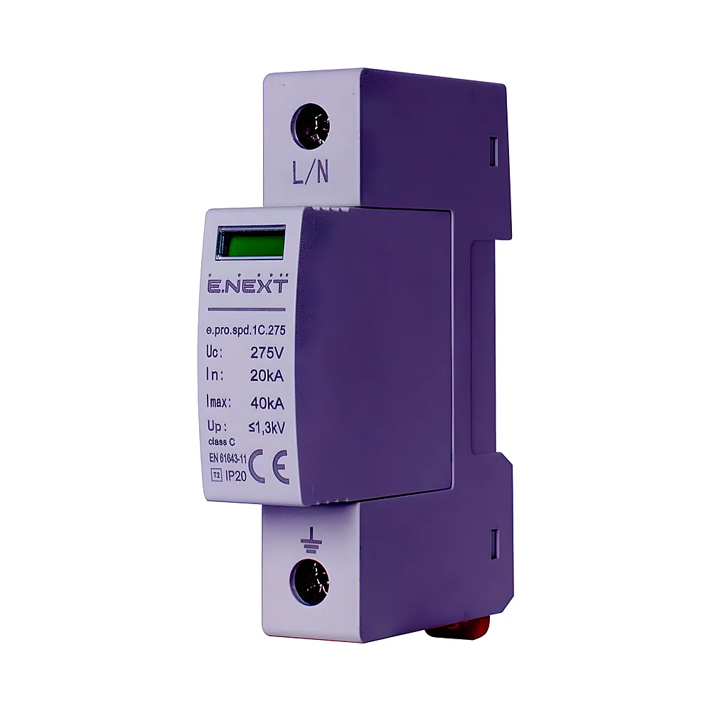 Обмежувач імпульсних e.pro.spd.1C.275 1P клас C E.NEXT p076005