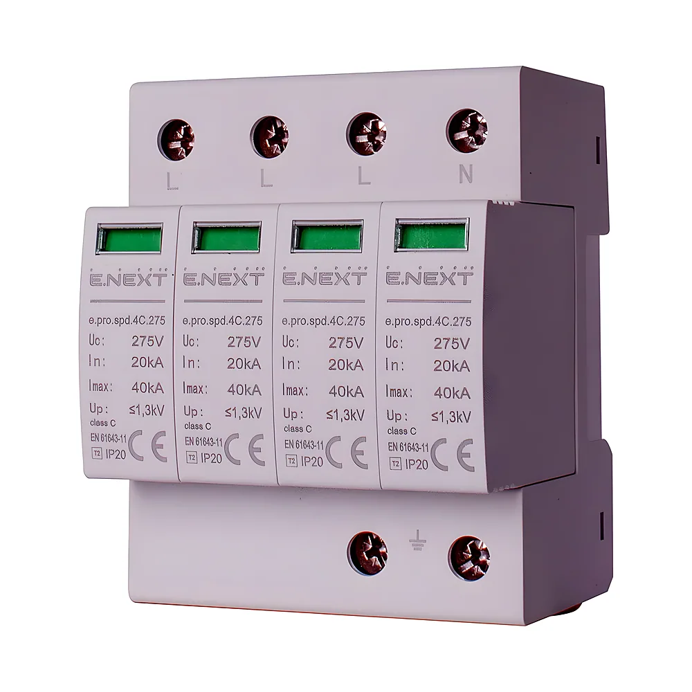 Обмежувач імпульсних e.pro.spd.4C.275 4P клас C E.NEXT p076008