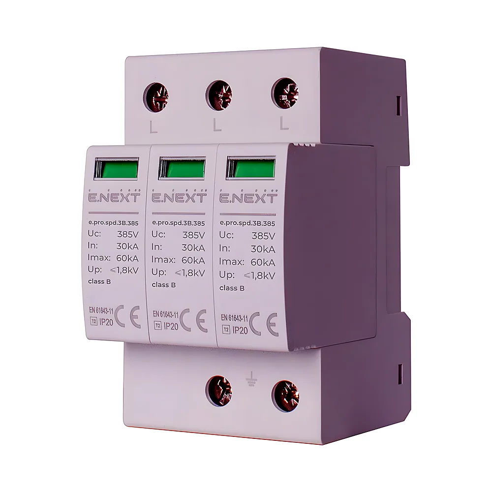 Обмежувач імпульсних e.pro.spd.3B.385 3P клас B E.NEXT p076003