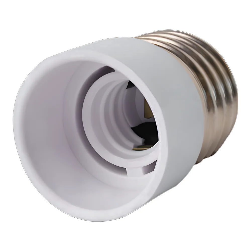 Перехідник e.lamp E27/E14 пластиковий білий E.NEXT s9100021