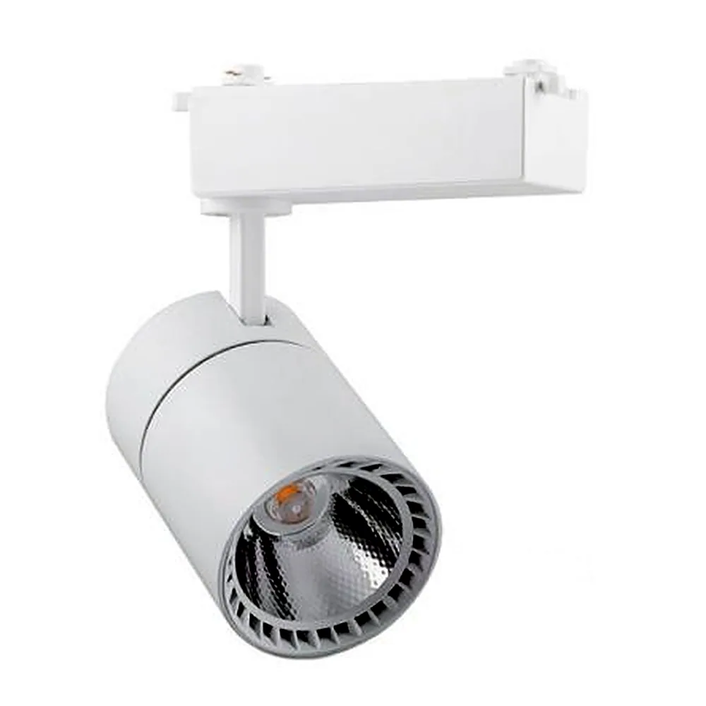 Світильник трековий AL103 COB 30W 2700LM 6500K  IP40 білий 97*205*194 мм FERON
