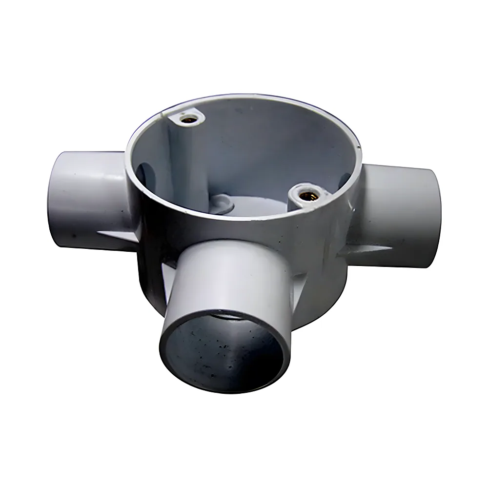 Розподільча коробка e.pipe.3.db.stand.20 з'єднувальна трубна 3 ввода D20 мм E.NEXT s7035002