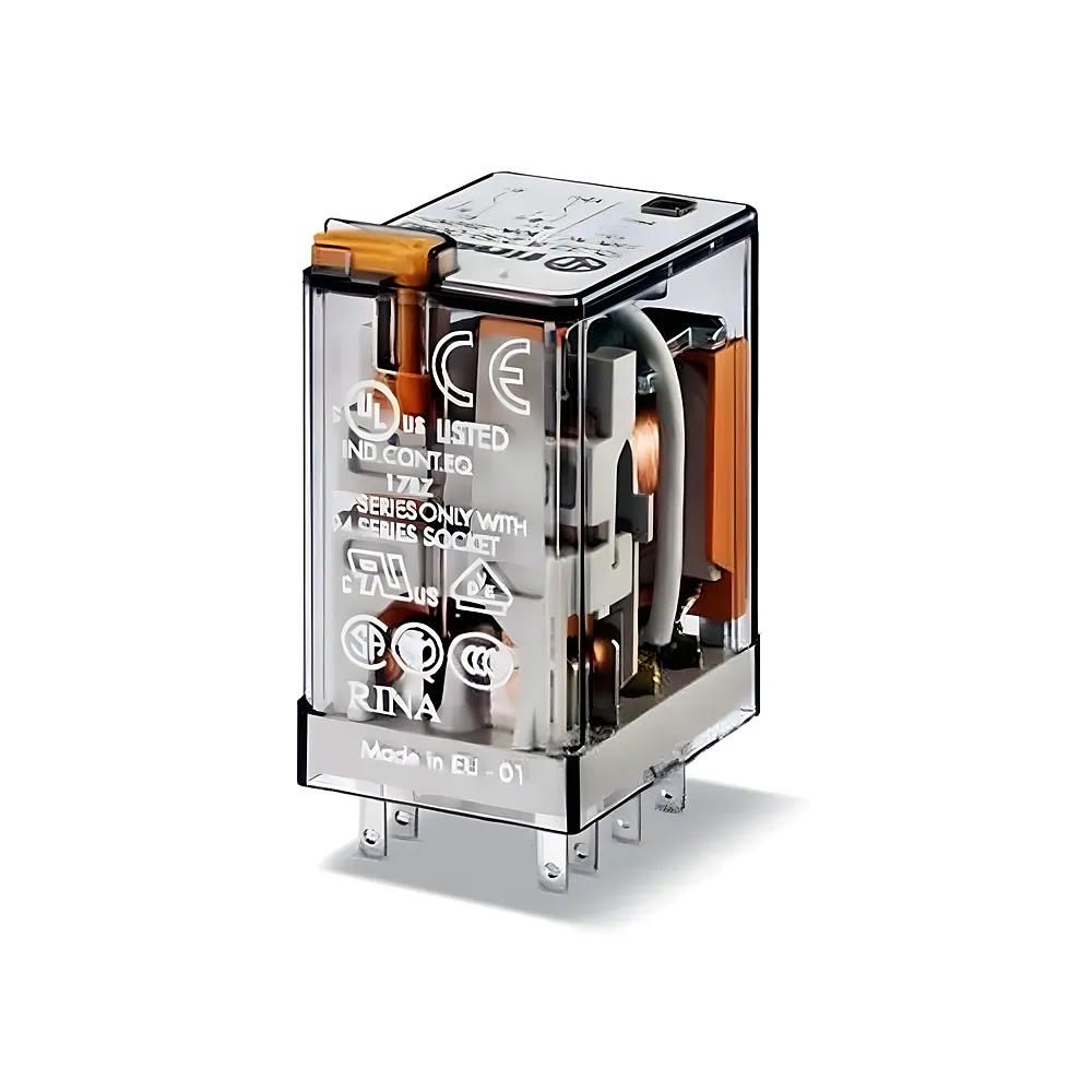 Проміжне реле 553282300040 2CO 10 А 230 В AC AgNi кнопка тест індикатор S94 RT I Finder