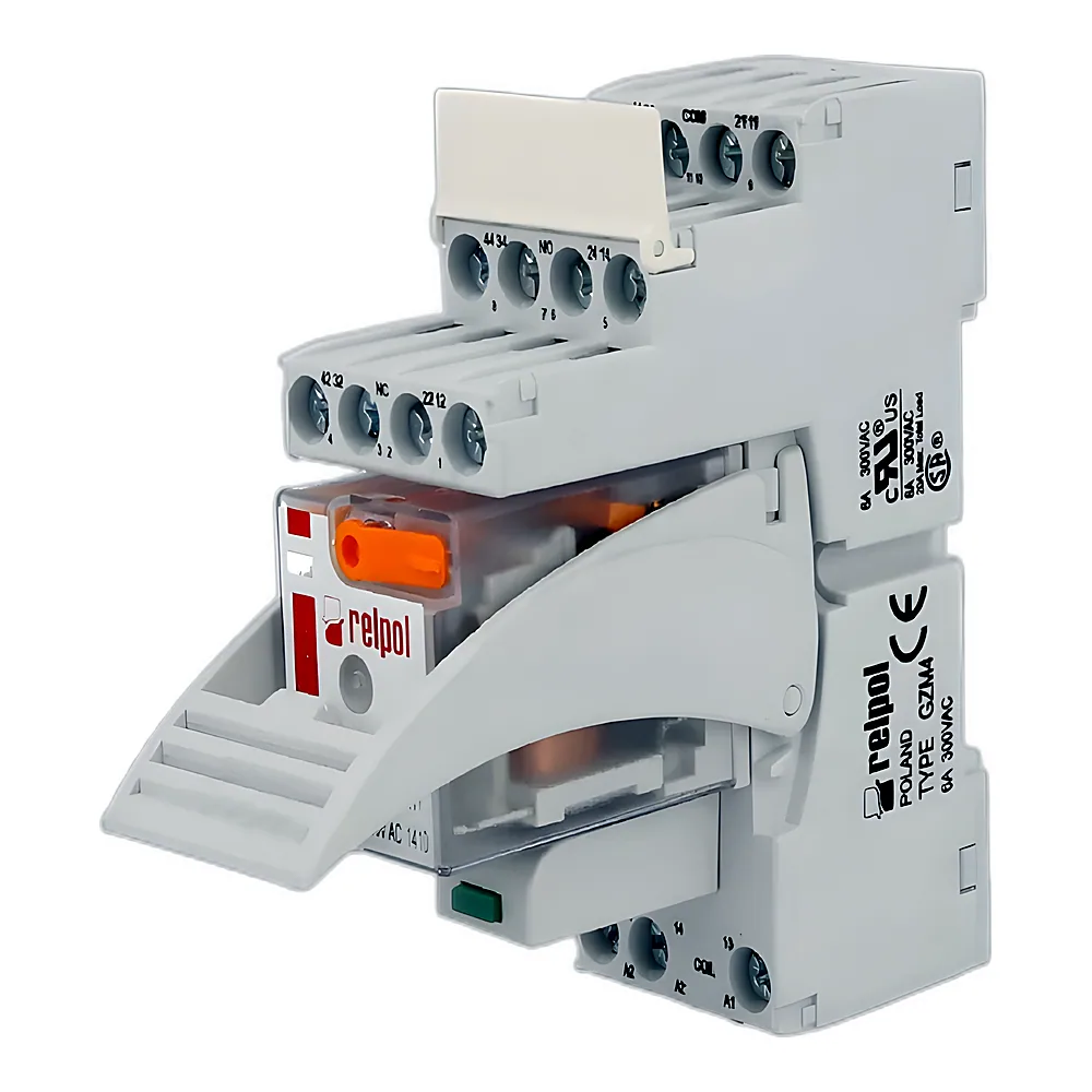 Реле інтерфейсне Relpool PIR4-230AC-00LV 4CO GZM4 M93G PIR4230AC00LV