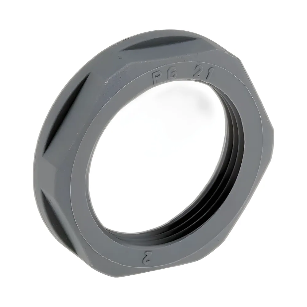 Гайка стопорна SKINTOP GMP-GL PG 21 RAL 7001 сіра поліамід (50 шт) Lapp Kabel 53019050