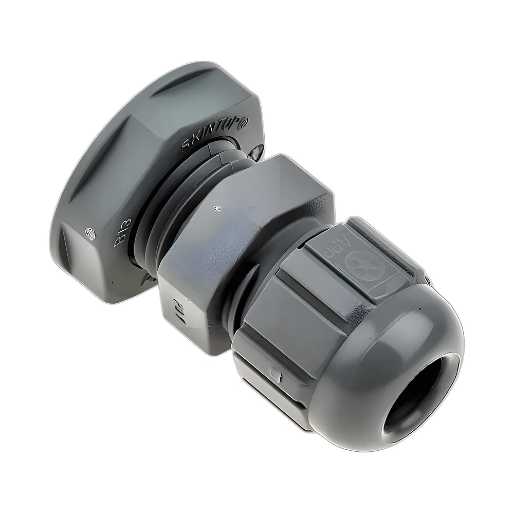 Гайка стопорна SKINTOP GMP-GL PG7 сіра поліамід (100 шт) Lapp Kabel 53019000