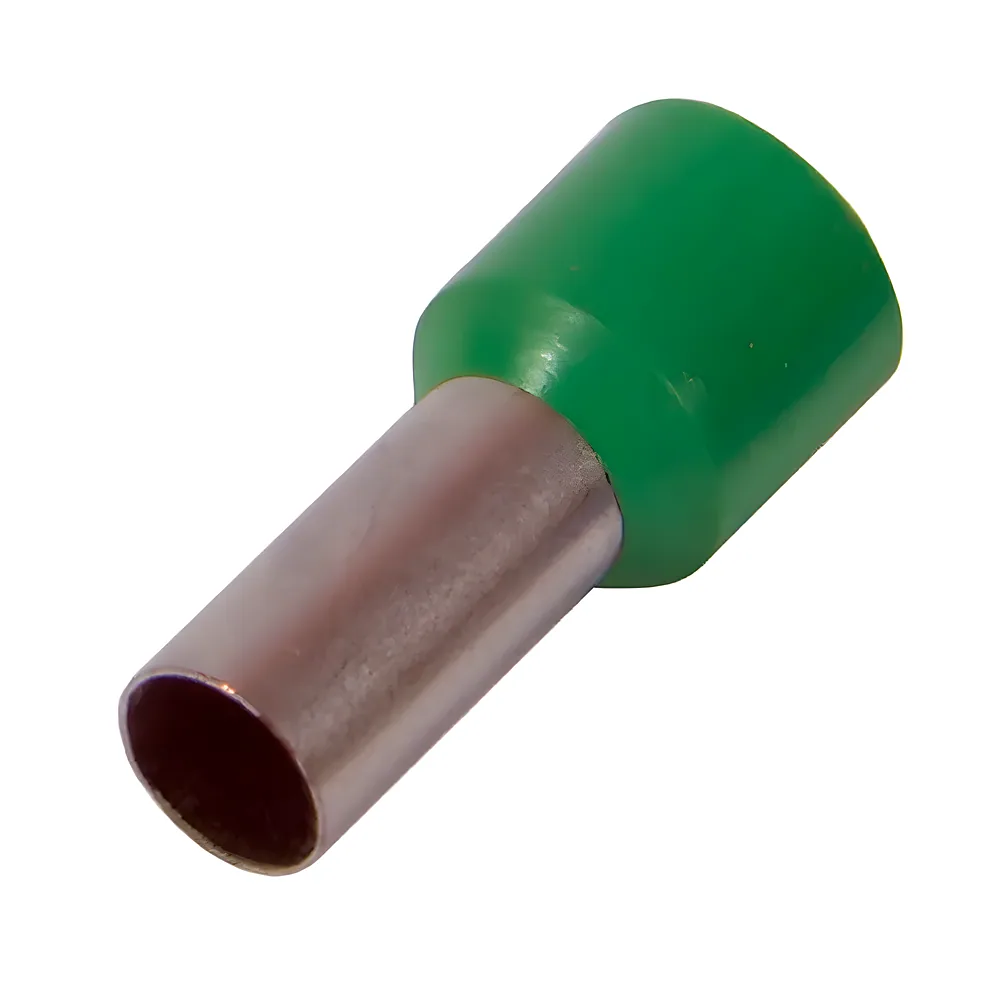 Наконечник ізольований втулковий e.terminal.stand.e1008.green 1 мм² зелений (100 шт) E.NEXT s3036019