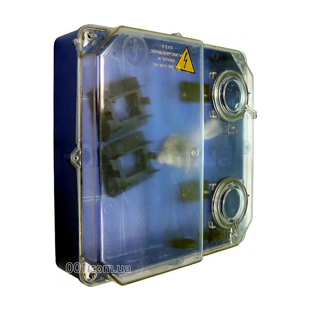 Коробка під лічильник ЕНЕРГОПОСТАЧ КДЕ-У 3ф прозора IP54 345x345x115 мм