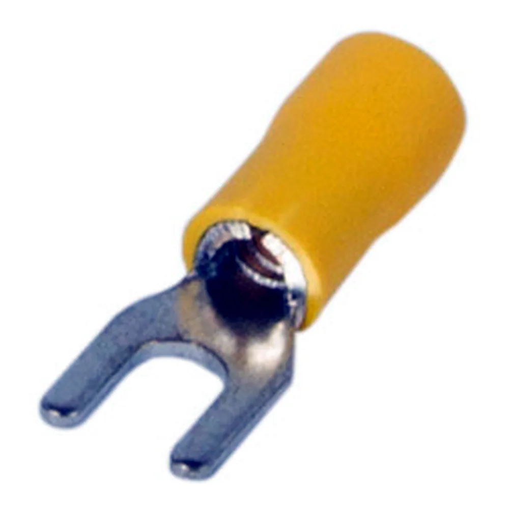 Ізольований наконечник вилочний e.terminal.stand.sv.2.5.yellow 1.5-2.5 кв.мм, жовтий
