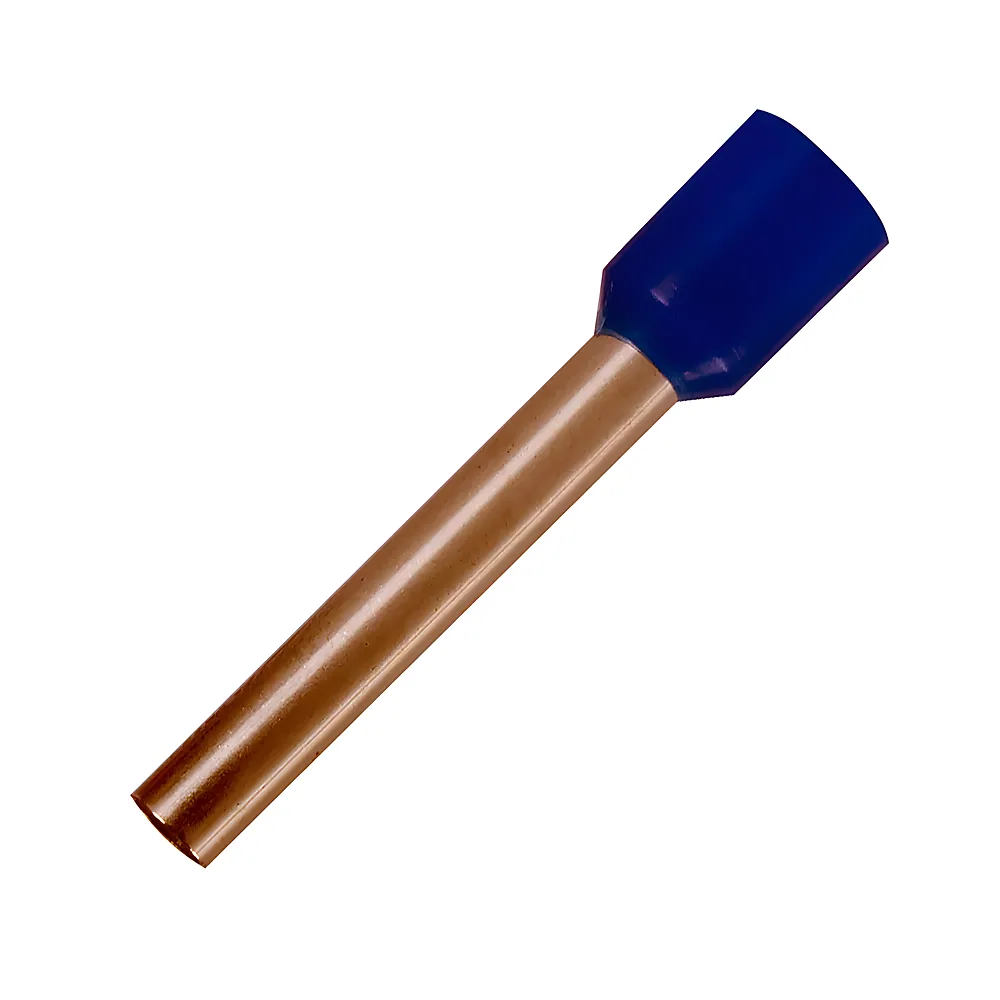 Трубчастий наконечник ізольований e.terminal.stand.e2518.blue 2,5 мм² синій (100 шт) E.NEXT s3036062