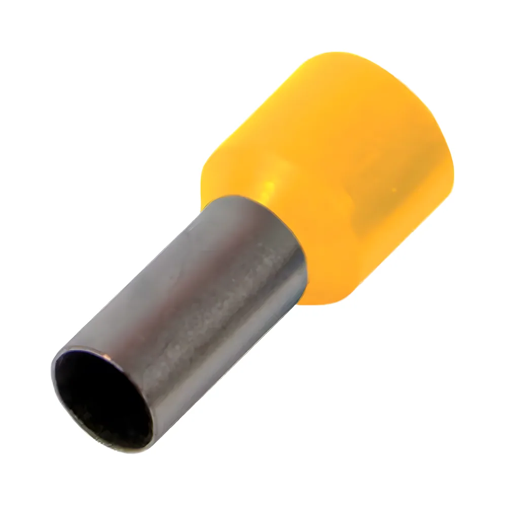 Наконечник ізольований втулковий e.terminal.stand.e10-12.yellow 10 мм² жовтий (100 шт) E.NEXT s3036044