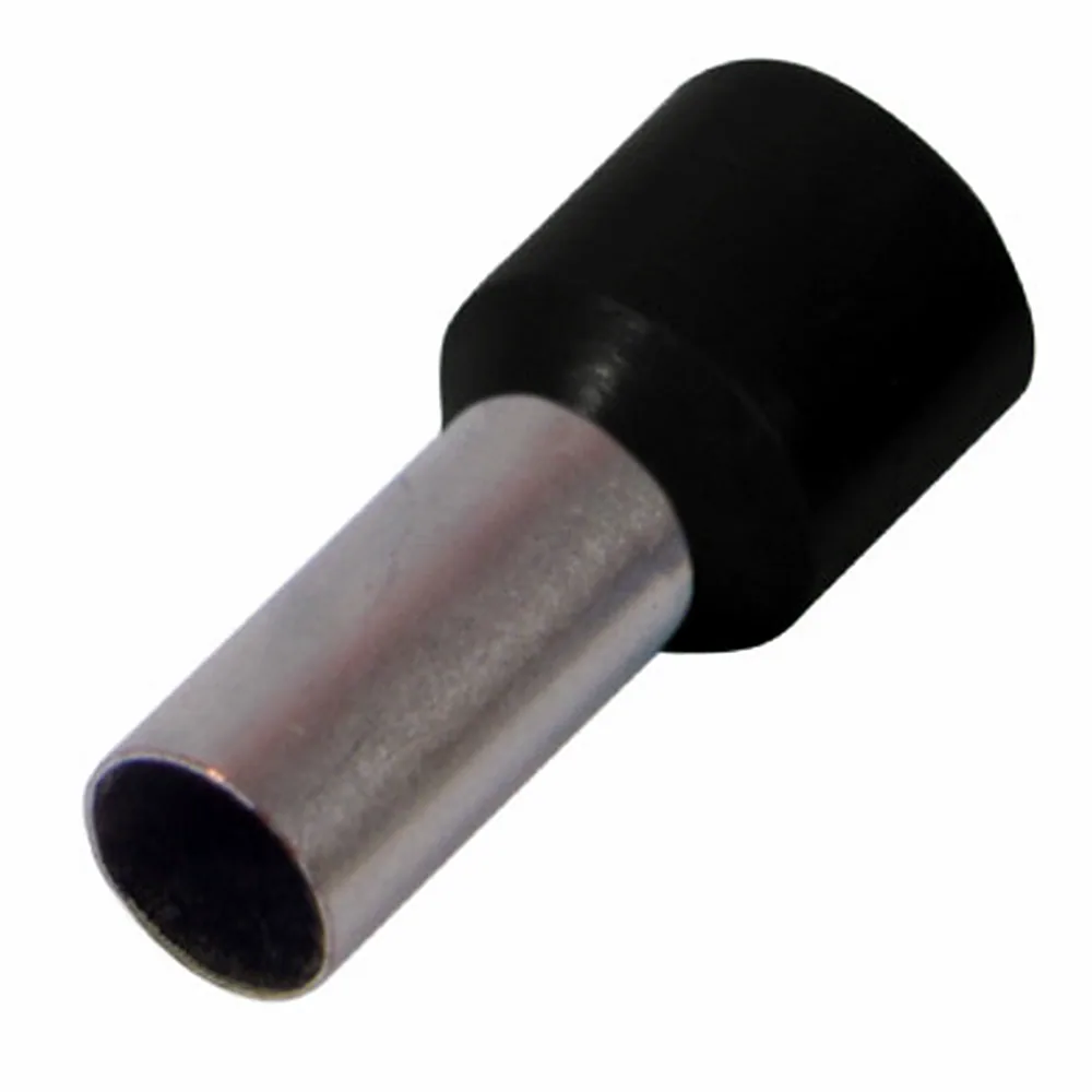 Ізольований наконечник втулковий E.NEXT e.terminal.stand.e1508.black 1,5 кв.мм чорний s3036024