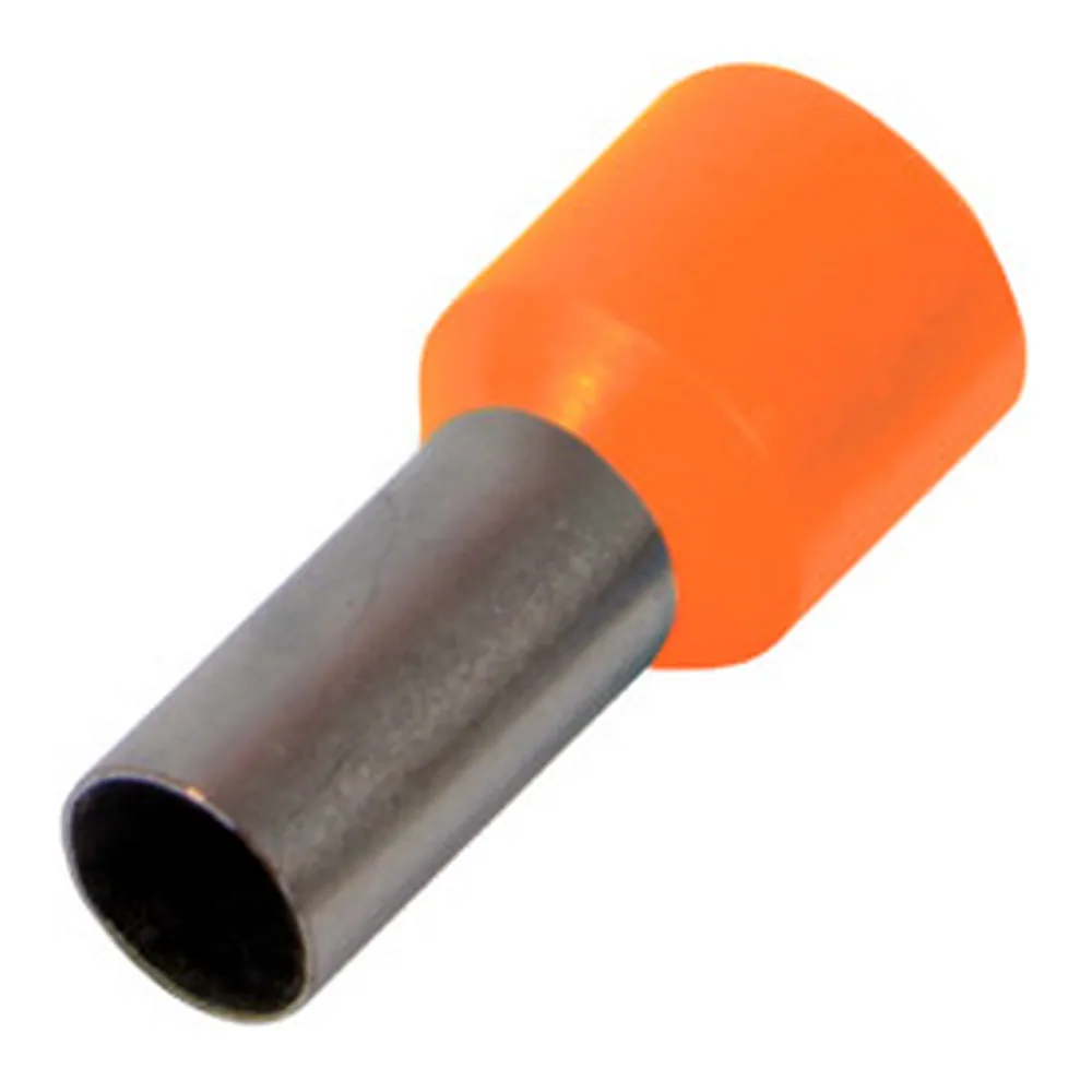 Ізольований наконечник втулковий E.NEXT e.terminal.stand.e4009.orange 4,0 кв.мм помаранчевий s3036042