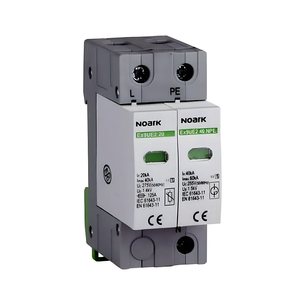 Обмежувач перенапруг клас 2 (C) 20 кА 275 В AC 1+N полюс Ex9UE2 20 1PN 275 Noark 103349