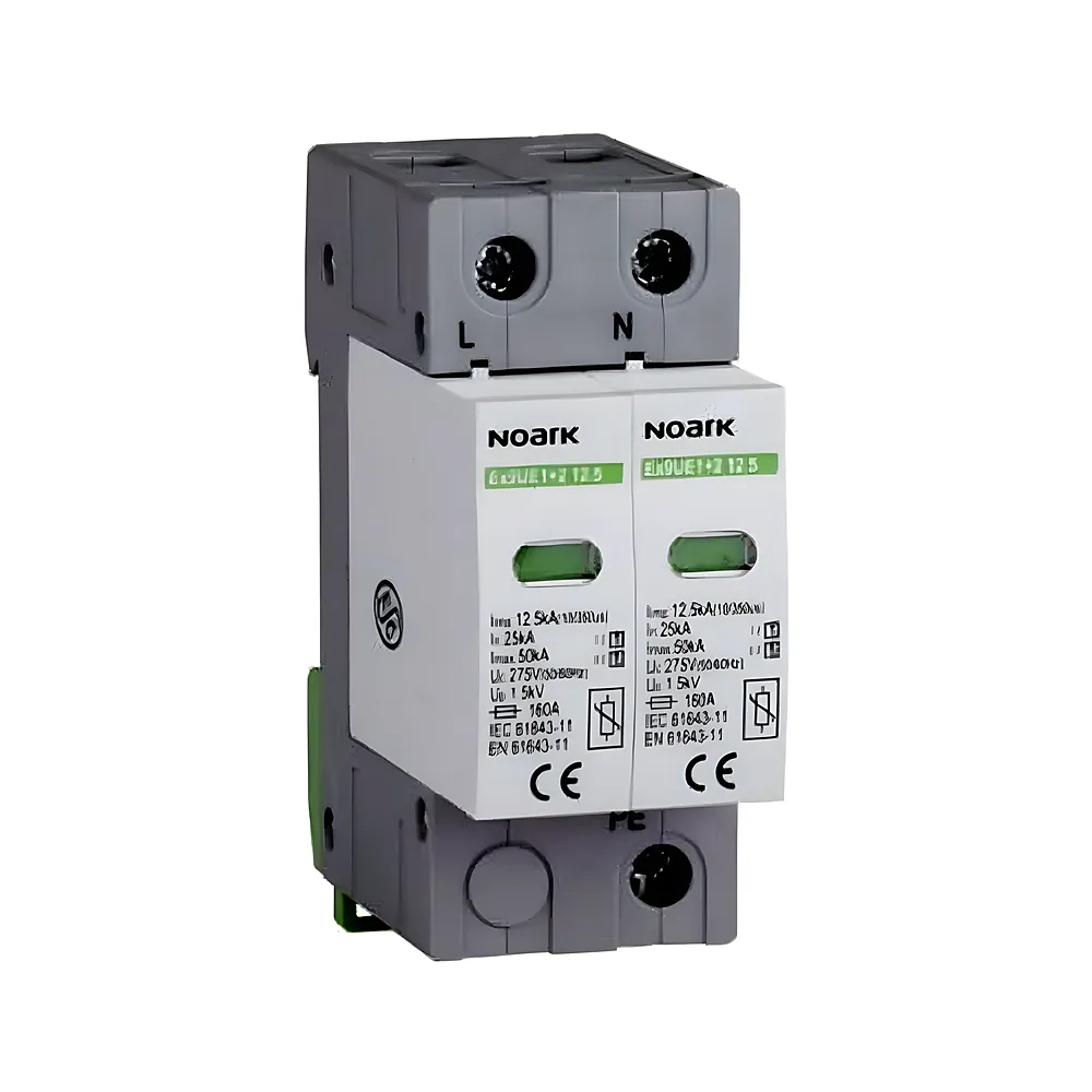 Обмежувач перенапруг Ex9UE1+2 12.5 2P 275 клас 1+2 B+C Iimp=12,5 кА Uc=275 В AC Noark 103336