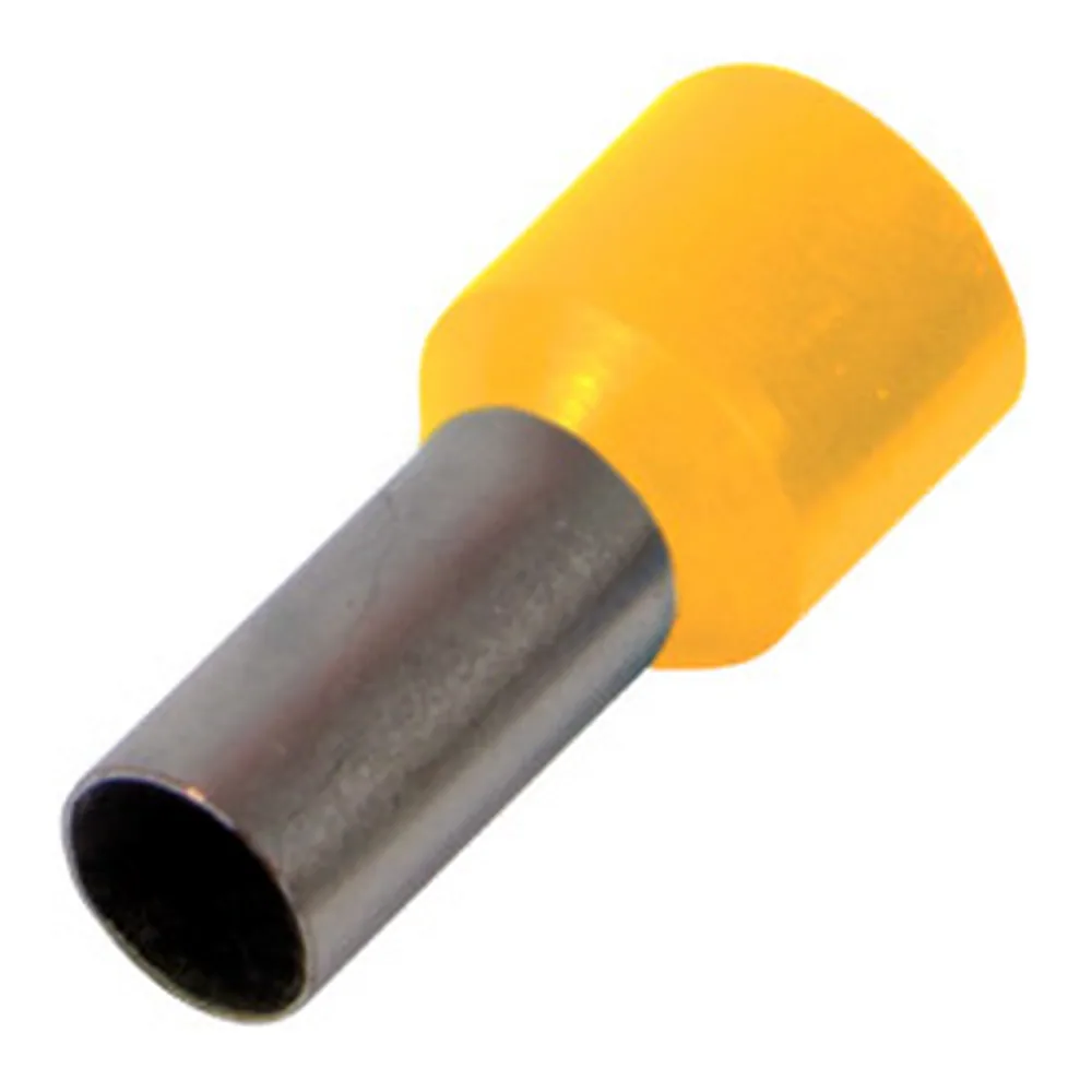 Наконечник втулковий ізольований E.NEXT e.terminal.stand.e7508.yellow 0,75 мм² жовтий s3036009