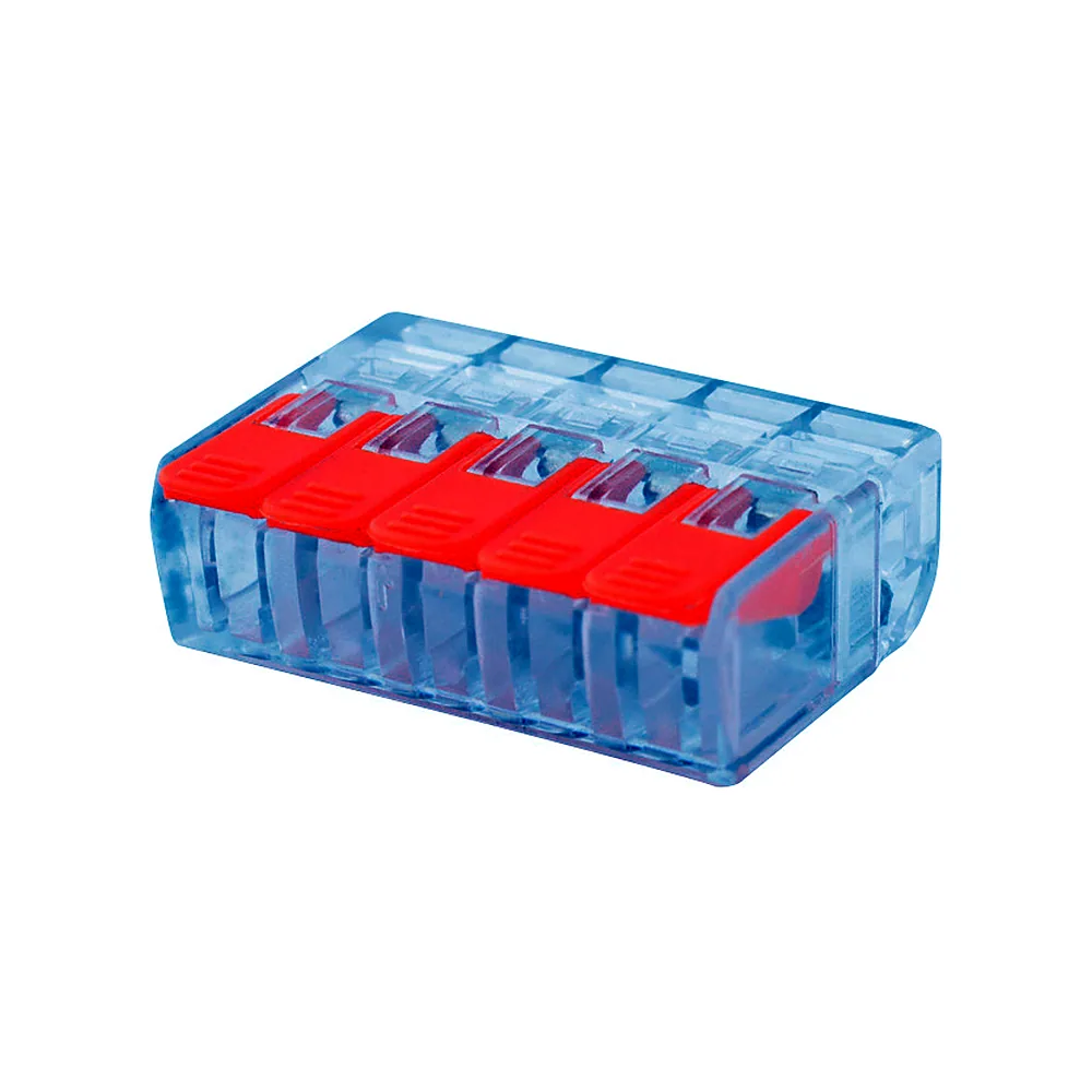 Клемна колодка E.NEXT LC e.lc.pro.aw.pl.5 з натискним важелем p0660103