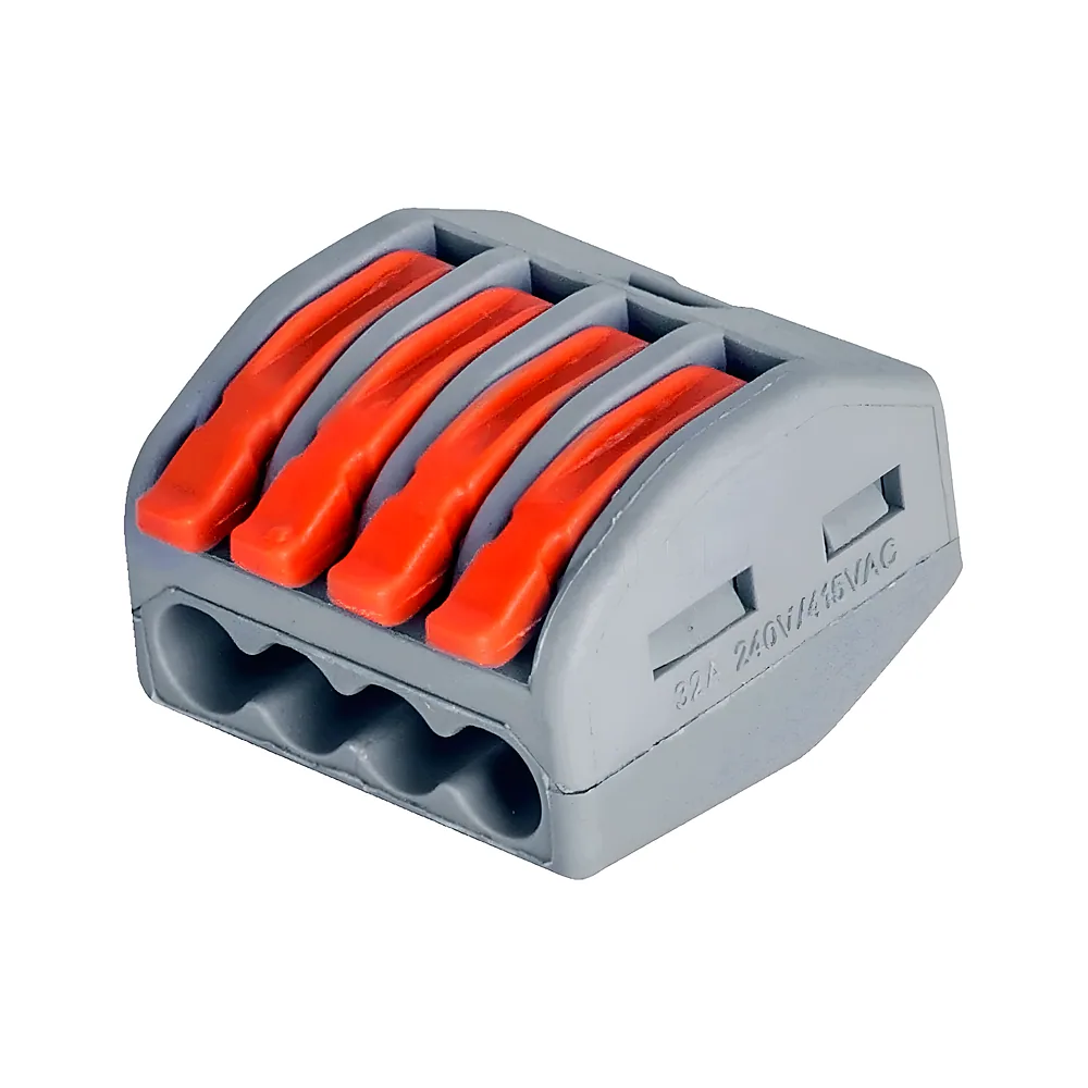 Клемна колодка e.lc.pro.pl.4 з натискним важелем E.NEXT p0660007