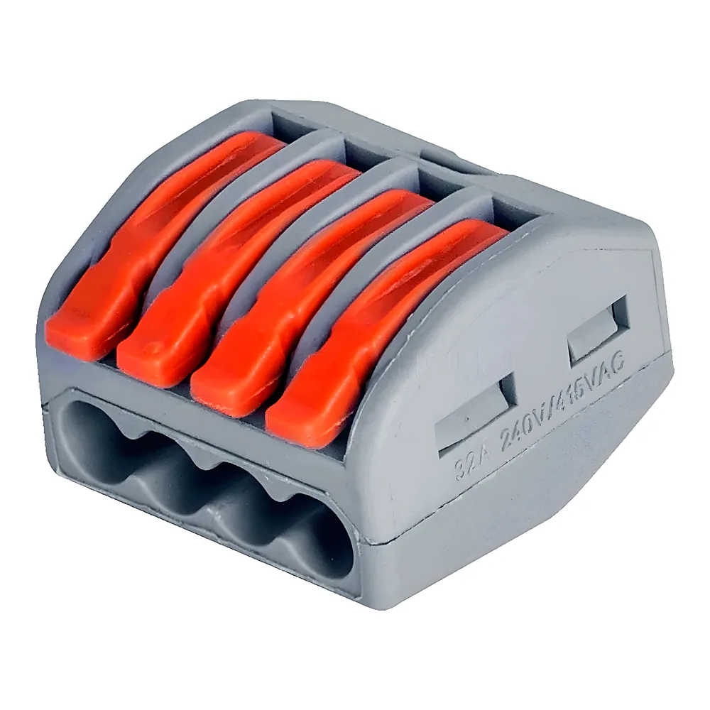 Клемна колодка e.lc.pro.pl.4 з натискним важелем E.NEXT p0660007