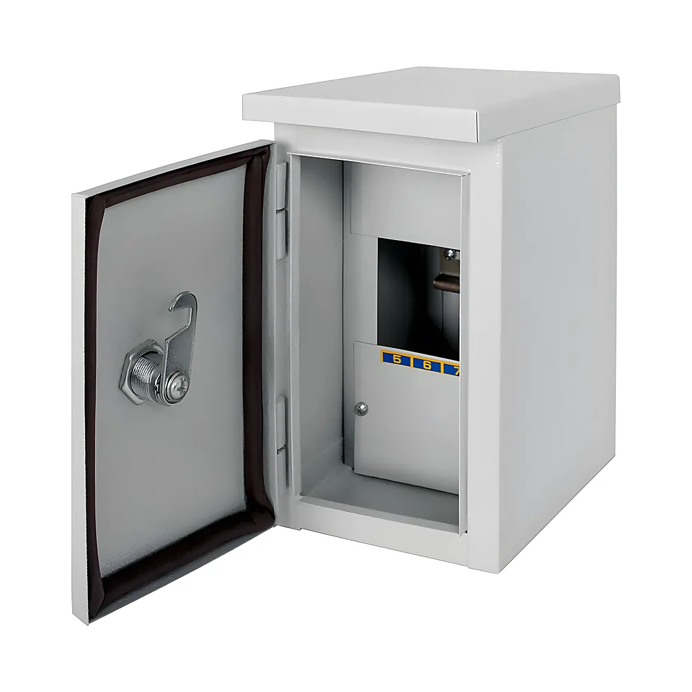 Шафа e.mbox.stand.n.04.z IP54 навісна з замком E.NEXT s0100127