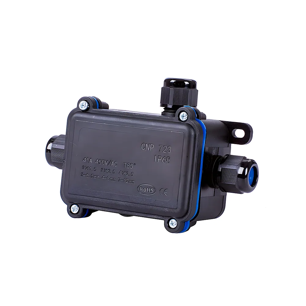 Розподільча коробка e.wdb.cnp723.3t 133х81х42 мм IP68 E.NEXT s071001