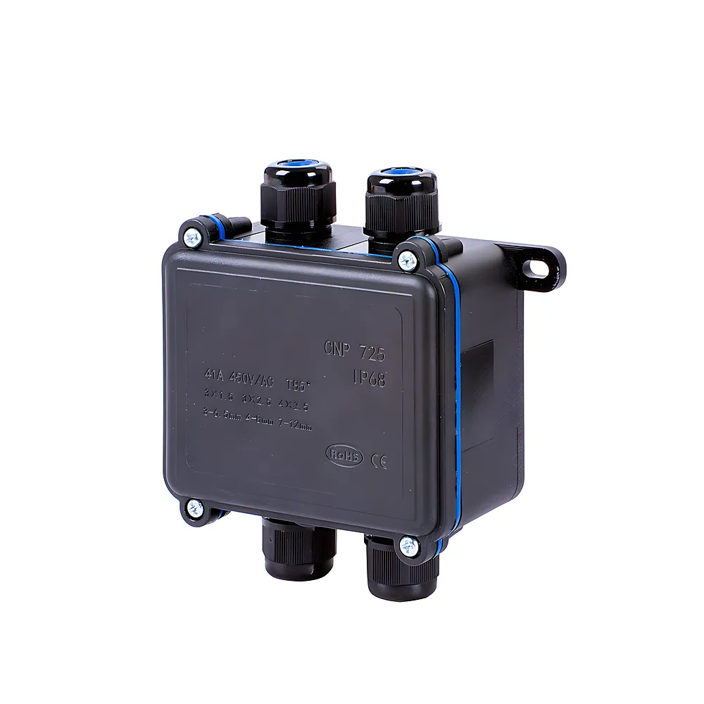 Коробка розподільча e.wdb.cnp723.4t.b з клемником IP68 103х96х42 мм E.NEXT s071002