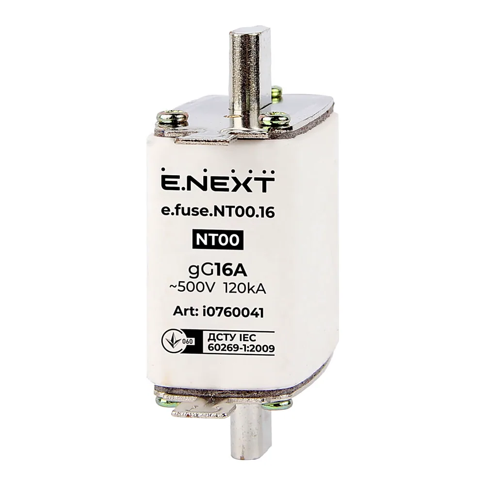 Запобіжник E.NEXT e.fuse.NT00.16 16A i0760041
