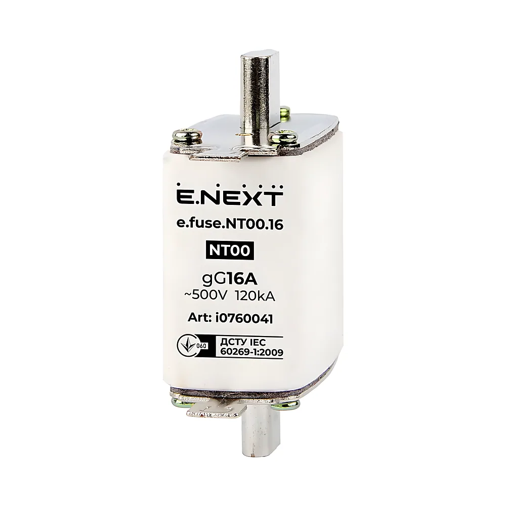 Запобіжник e.fuse.NT00.16 16 А E.NEXT i0760041