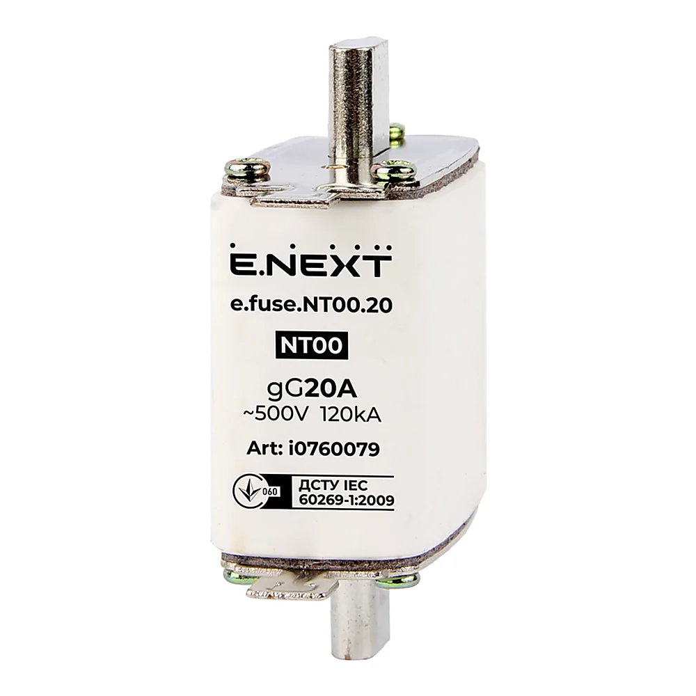 Запобіжник E.NEXT e.fuse.NT00.20 20A i0760079