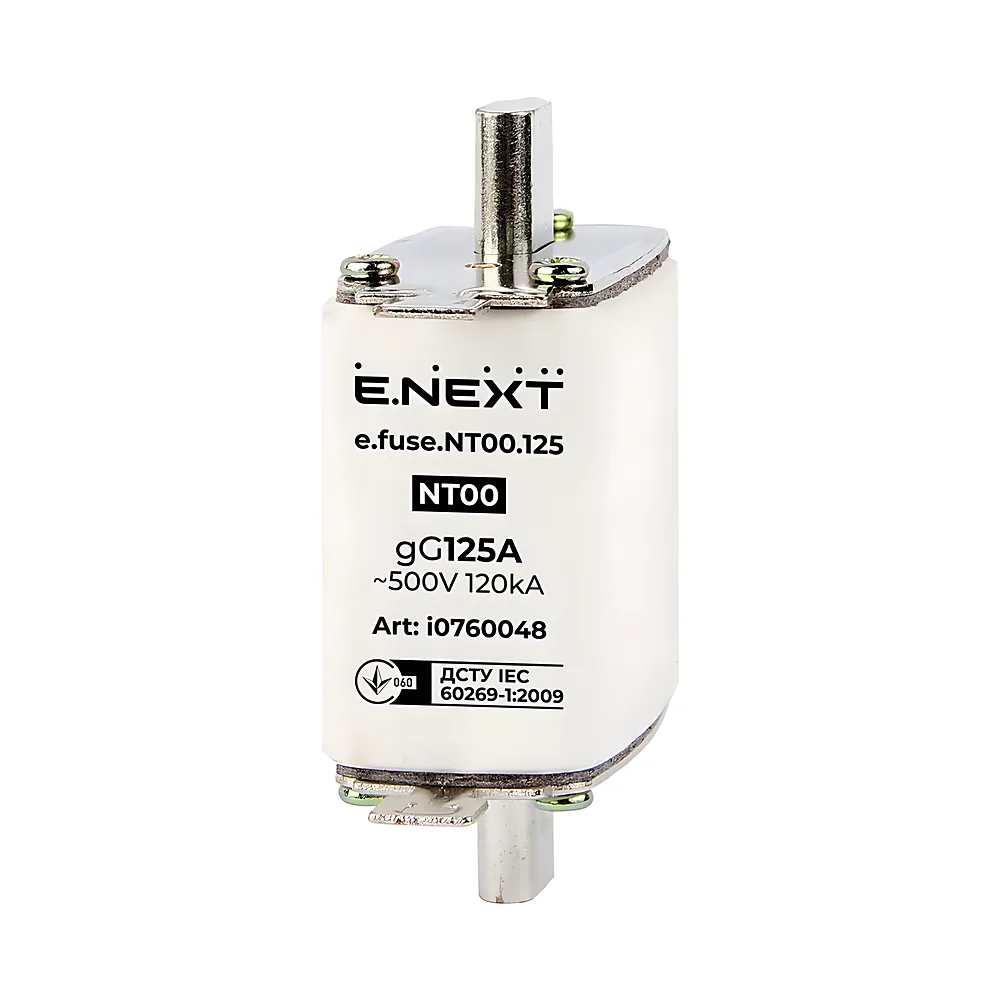 Запобіжник плавкий e.fuse.NT00.125 00 125 А E.NEXT i0760048