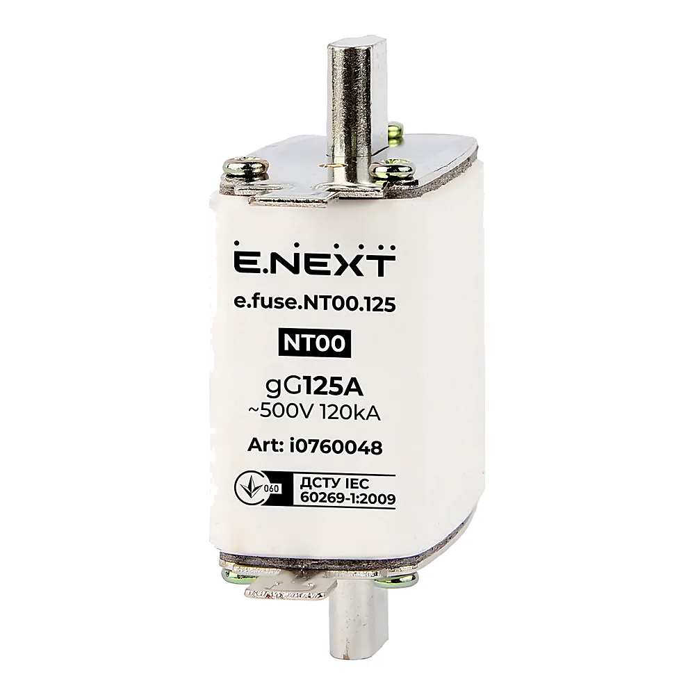 Запобіжник плавкий e.fuse.NT00.125 00 125 А E.NEXT i0760048