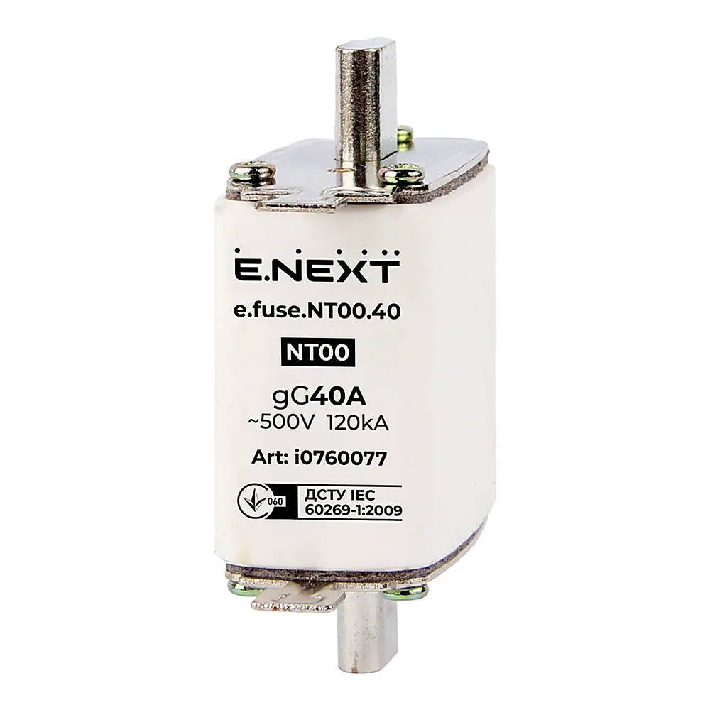 Запобіжник E.NEXT e.fuse.NT00.40 40A i0760077