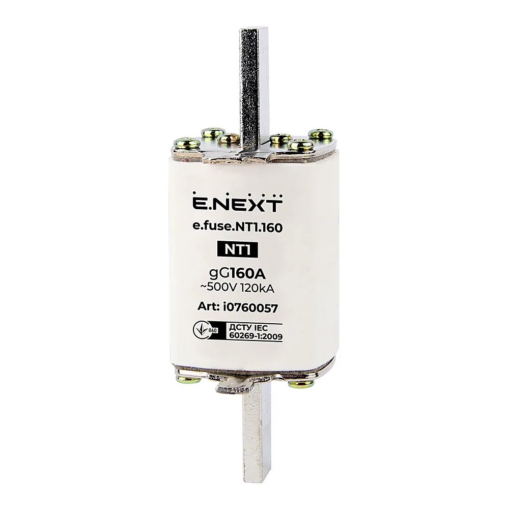 Запобіжник плавкий E.NEXT e.fuse.NT1.160 габарит 1 160A i0760057