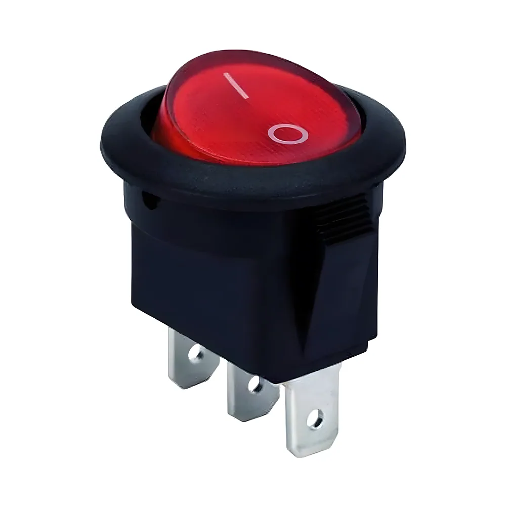 Клавішний перемикач e.switch.key.01 3 pin з індикацією E.NEXT s2040001